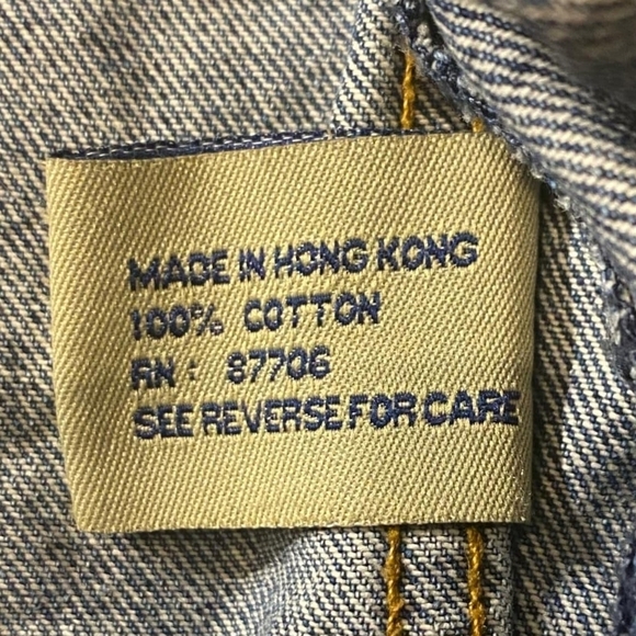 Vintage Luxor Hotel Las Vegas Blue Denim Jacket Pyramid Creations Men's XL EUC - Picture 5 of 8